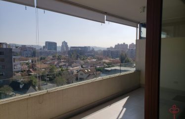 Departamento de 3 dormitorios con terraza en Vitacura