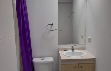 Estudio en piso 10, Santiago Centro