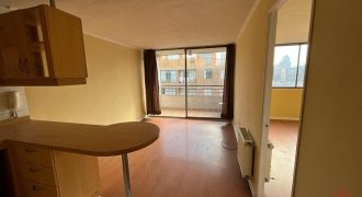 Departamento con dormitorio en suite en Santiago Centro