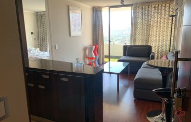 Departamento amoblado en Las Condes, disponible ya