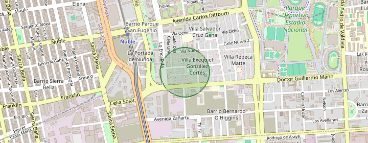 Mapa del sector