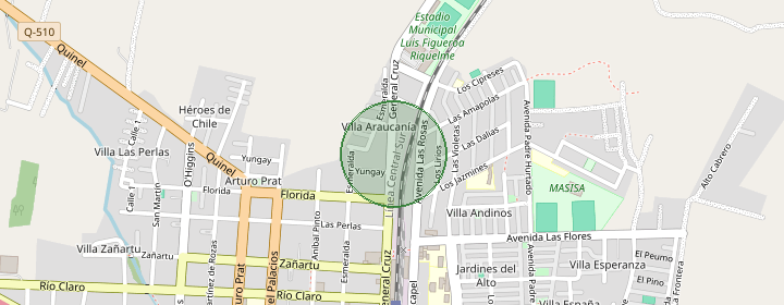 Mapa del sector