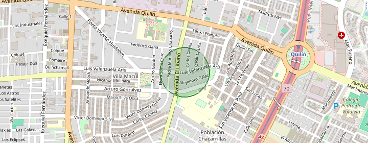 Mapa del sector