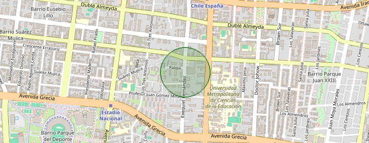 Mapa del sector