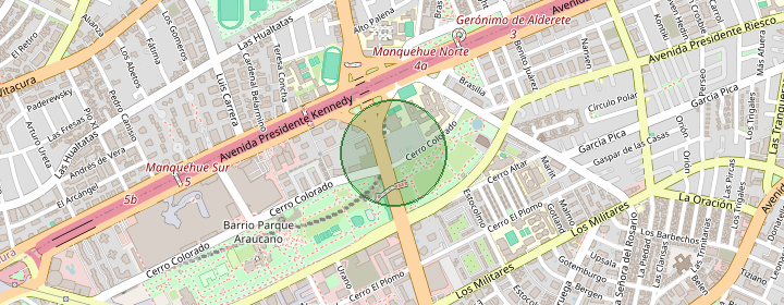 Mapa del sector