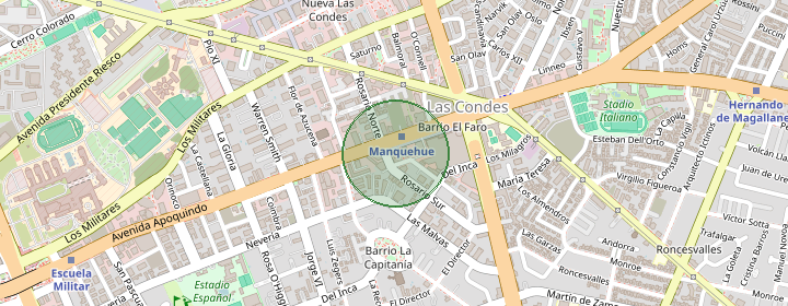 Mapa del sector
