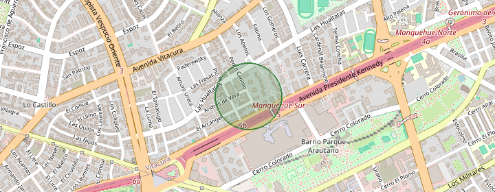 Mapa del sector