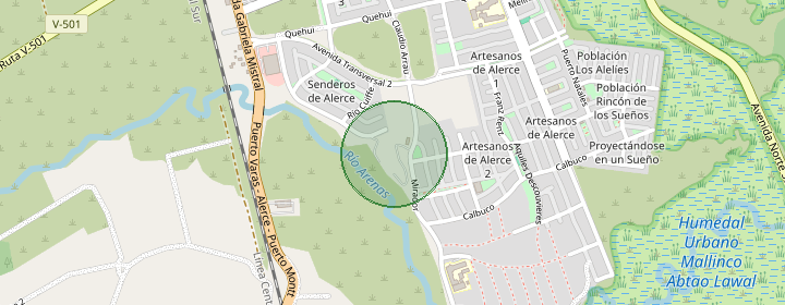 Mapa del sector