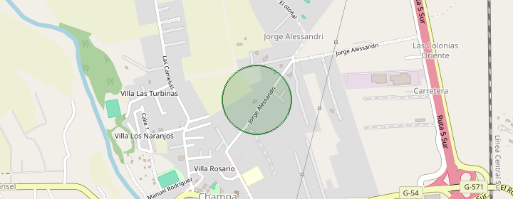 Mapa del sector