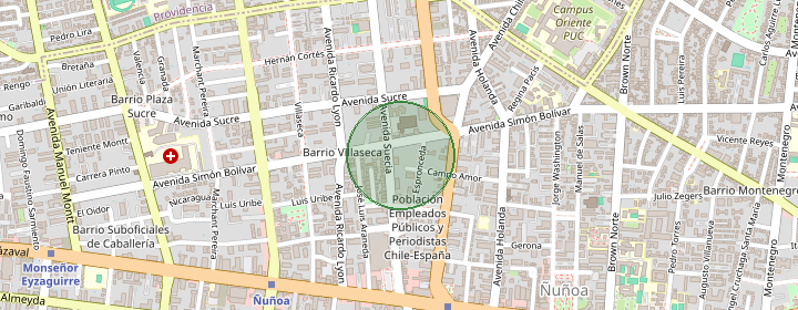Mapa del sector