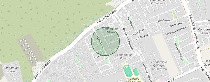 Mapa del sector